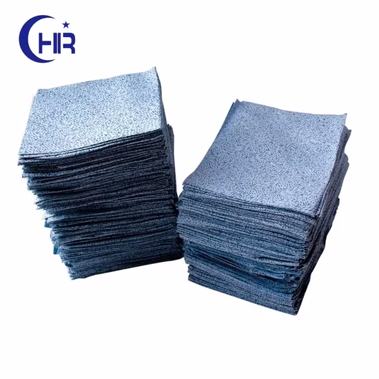 Machine de nettoyage de lingettes Meltblown absorbant l'huile ou lingettes ménagères