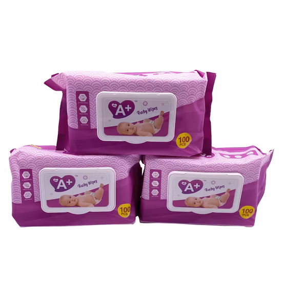 Non-tissés spéciaux/avec Aloe Vera/lingette de nettoyage/ lingette de désinfection antibactérienne/lingettes humides douces biodégradables en bambou/lingette humide en coton/lingette humide OEM Eco Baby Care