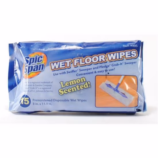 Lingette de nettoyage domestique Vadrouille à poussière jetable